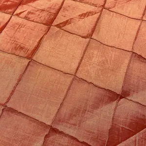 4" Pintuck Taffeta Wholesale Fabric in Salmon