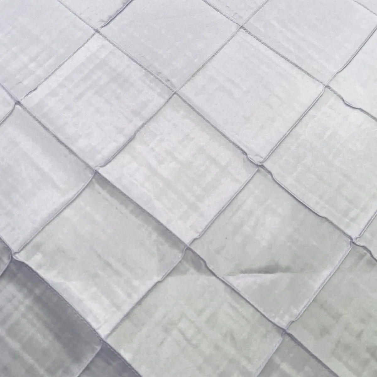 4" Pintuck Taffeta Wholesale Fabric in White