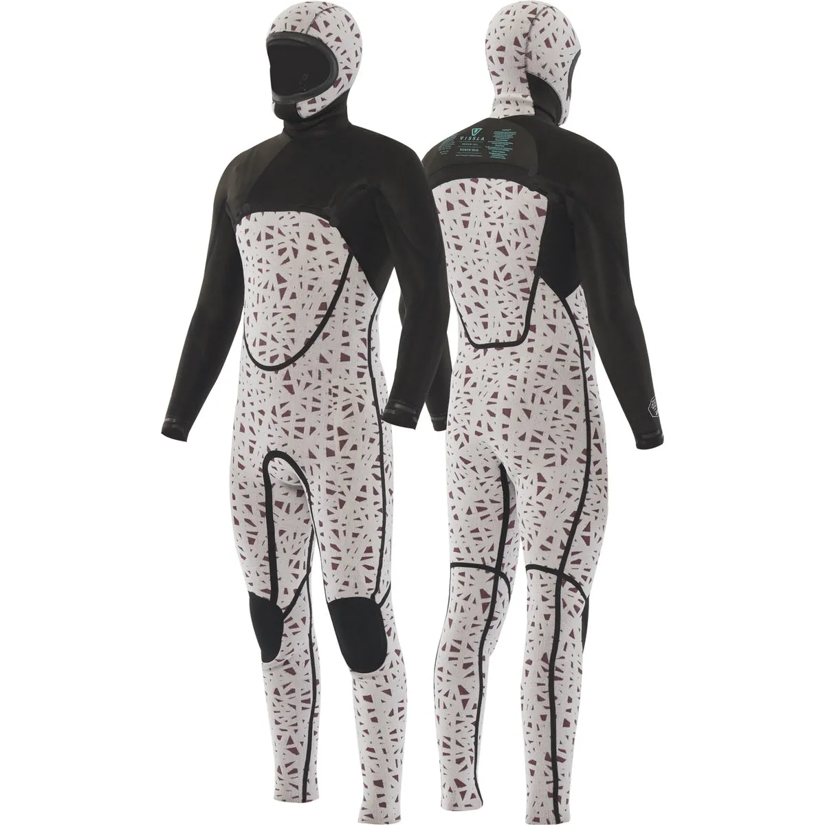 5.5/4.5 Mens Vissla North Seas Hooded Full Suit