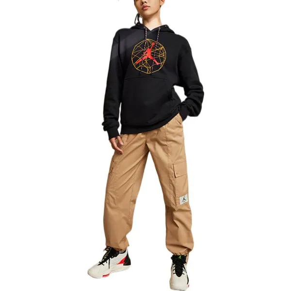 Air Jordan Essentials Logo Hoodies 'Black'