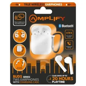Amplify True Wireless Earbuds with Silicone Accessories