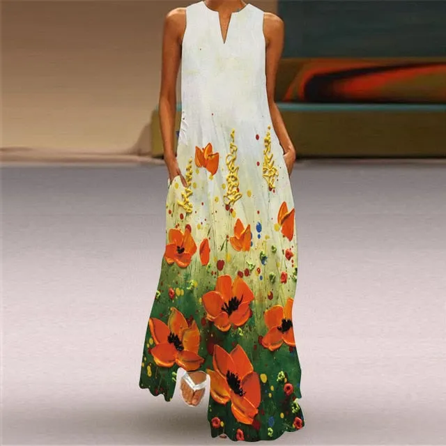 Art Inspired Long Dresses