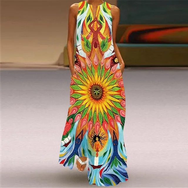 Art Inspired Long Dresses