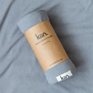 Bamboo Stretch Swaddle - Cloud (plus accessories)
