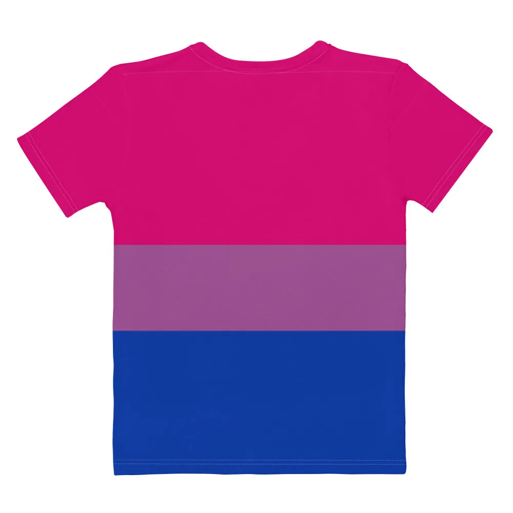 Bisexual Pride Flag Fitted T-shirt