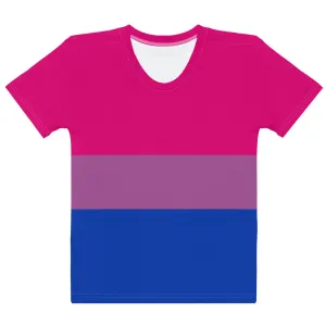Bisexual Pride Flag Fitted T-shirt