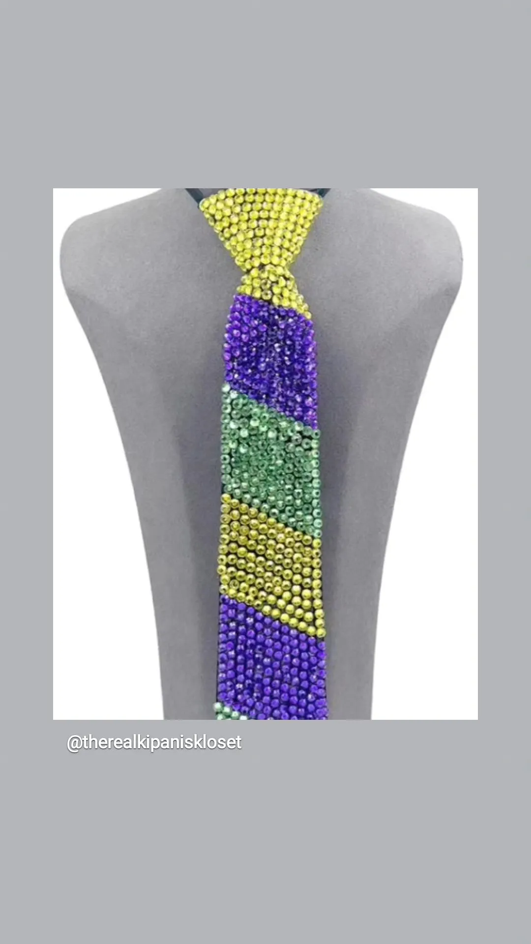 Bling neckties