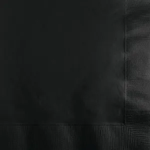 Bulk Black Velvet Value Friendly Luncheon Napkins (240 per Case)