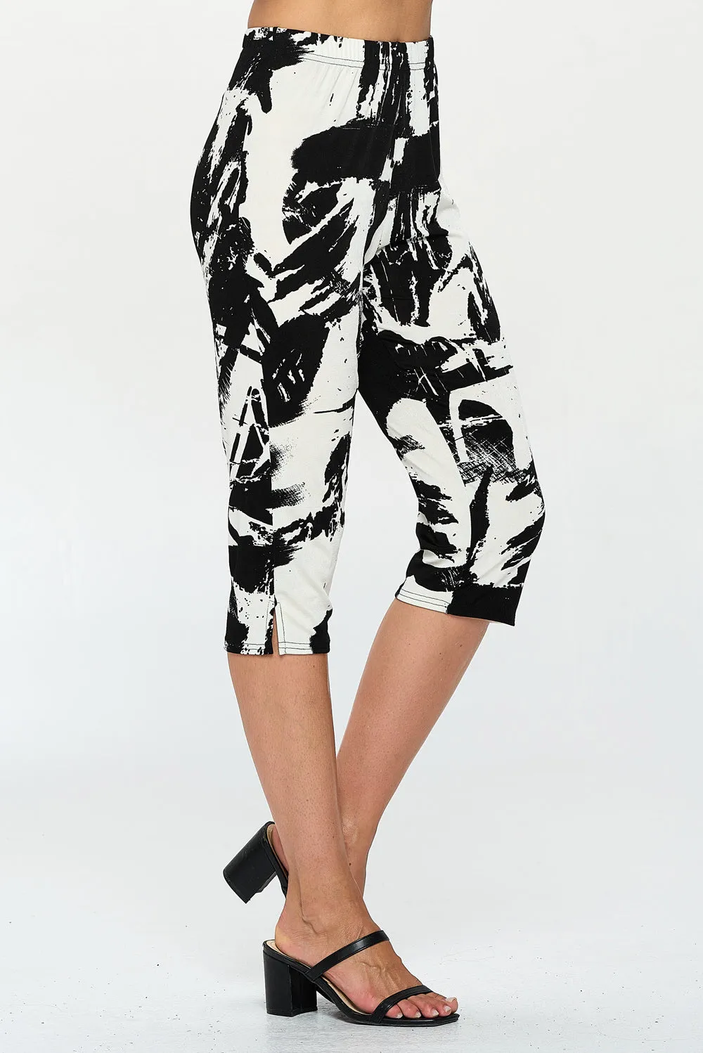 Capri Pant Set Short Sleeve - 9003BN-SRP1-W403