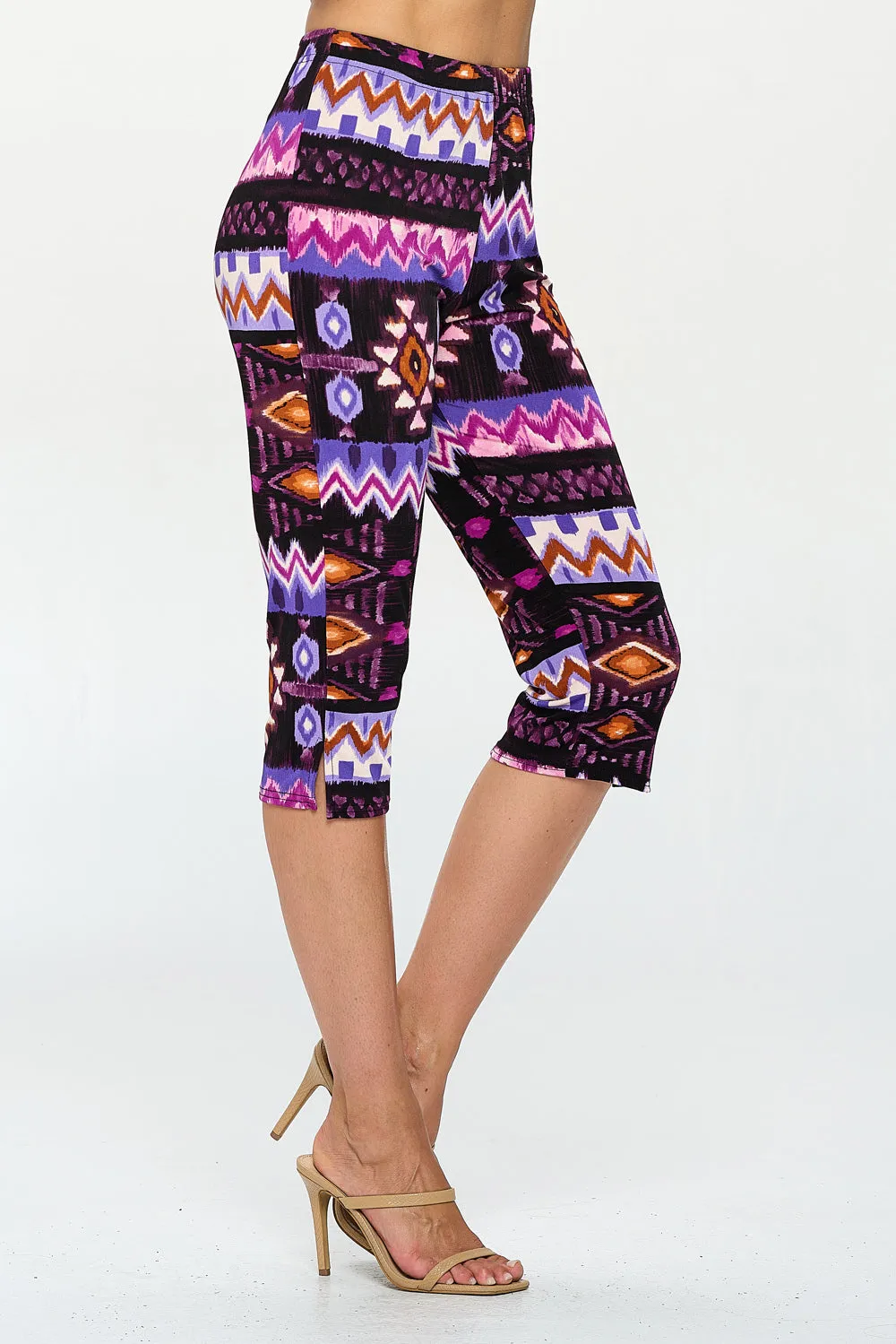 Capri Pant Set Short Sleeve - 9003BN-SRP1-W407