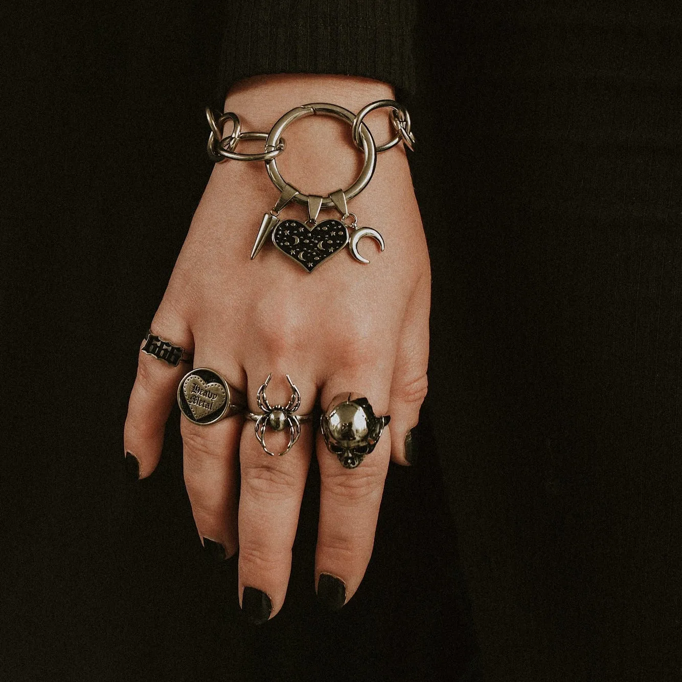 Charm Coven Cosmic Heart Charm