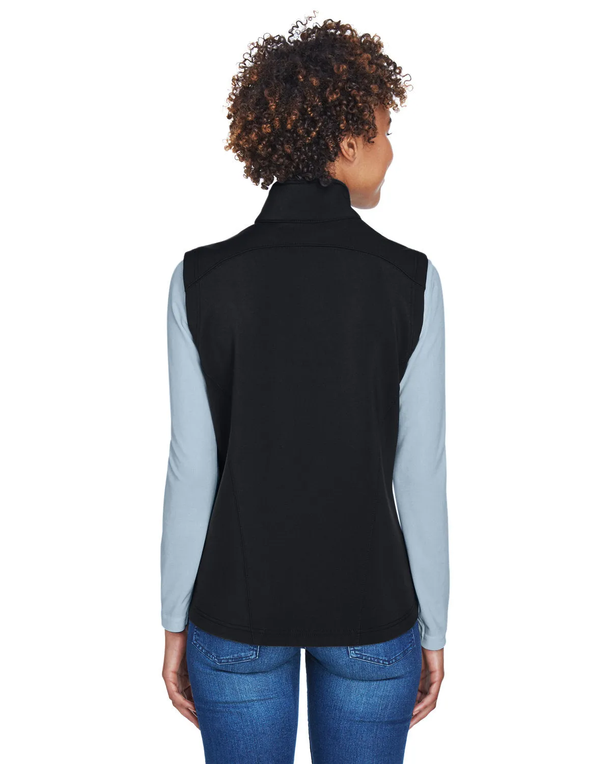 CORE365 Ladies' Cruise Two-Layer Fleece Bonded Soft Shell Vest