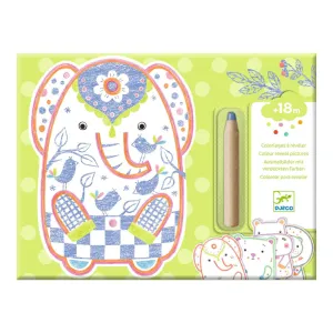 Djeco Coloring: Wild Animals