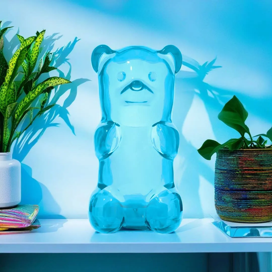Gummybear Nightlights  Squeezable Fun | Blue Razz