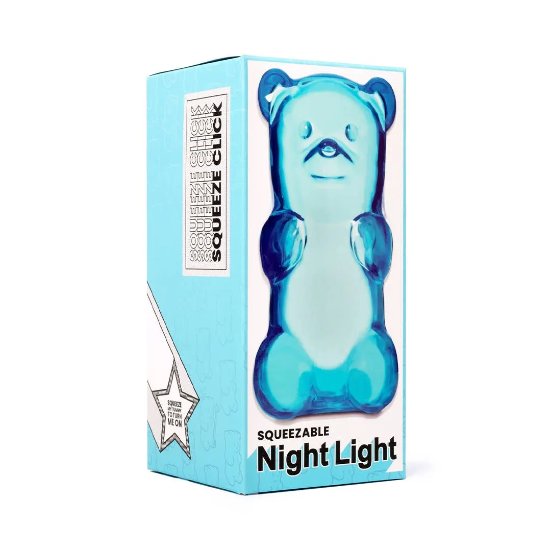 Gummybear Nightlights  Squeezable Fun | Blue Razz
