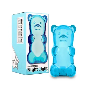 Gummybear Nightlights  Squeezable Fun | Blue Razz