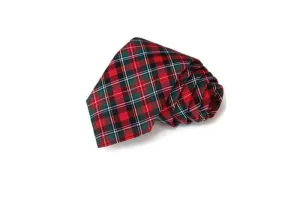 Hunter & Red Tartan Plaid Necktie - Youth