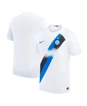 Inter Milan 2023/24 Men's White T-Shirt, Nike Away Stadium Replica