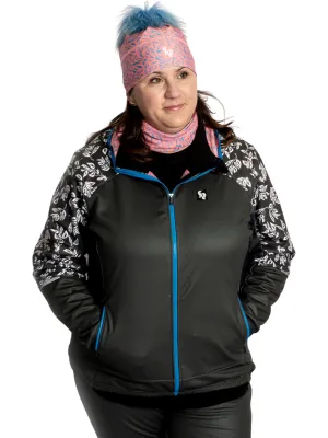 Jacket Inspire Taille Plus (Print Midnight) d'Apogee