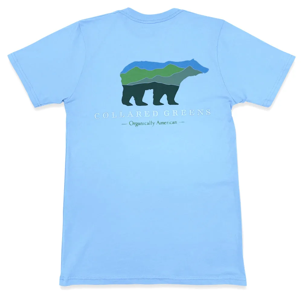 Mountain Bear: Short Sleeve T-Shirt - Carolina