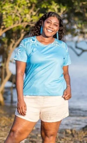 Nadyung (Healing Water) II - Women's Fashion Top