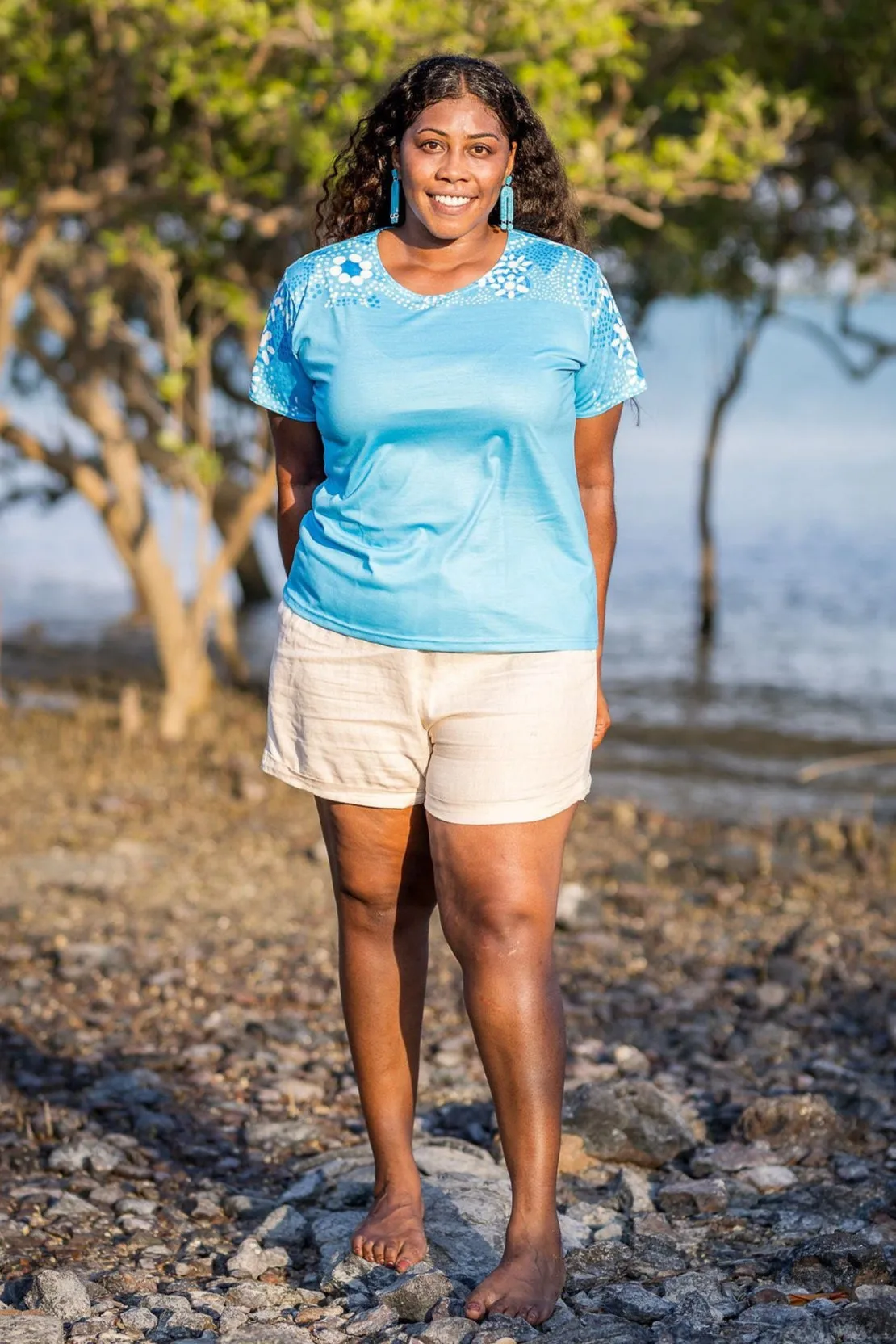 Nadyung (Healing Water) II - Women's Fashion Top