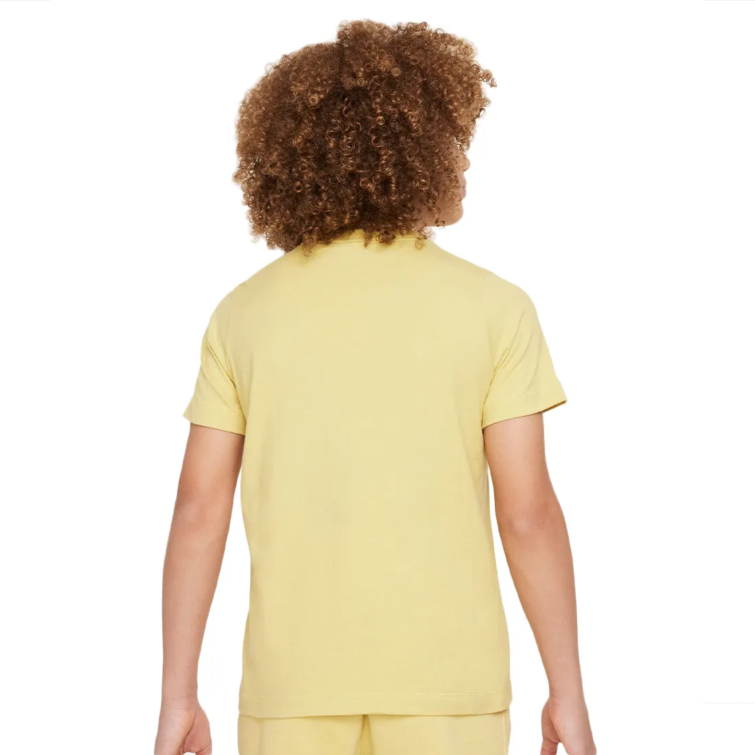 Nike Sportswear Big Kids' T-Shirt Yellow