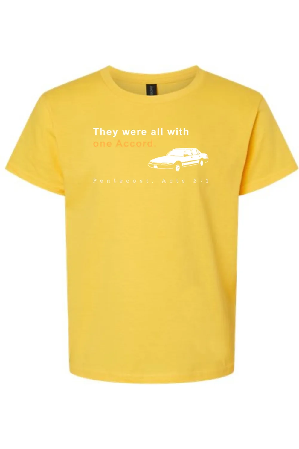 One Accord - Pentecost, Acts 2:1 Youth T-Shirt