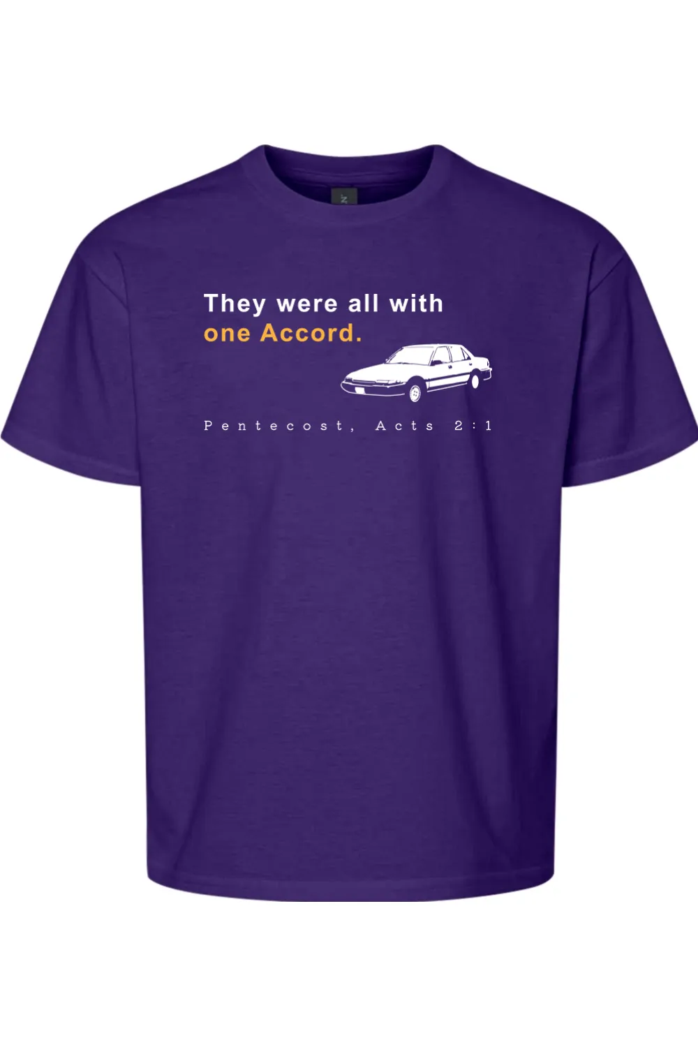 One Accord - Pentecost, Acts 2:1 Youth T-Shirt