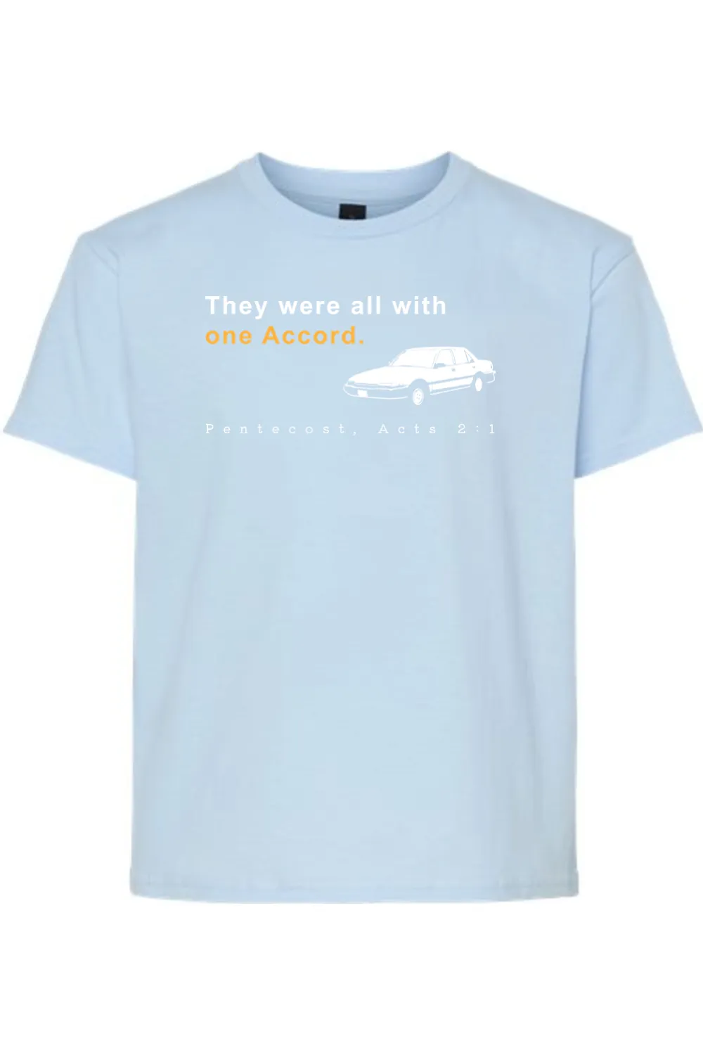 One Accord - Pentecost, Acts 2:1 Youth T-Shirt