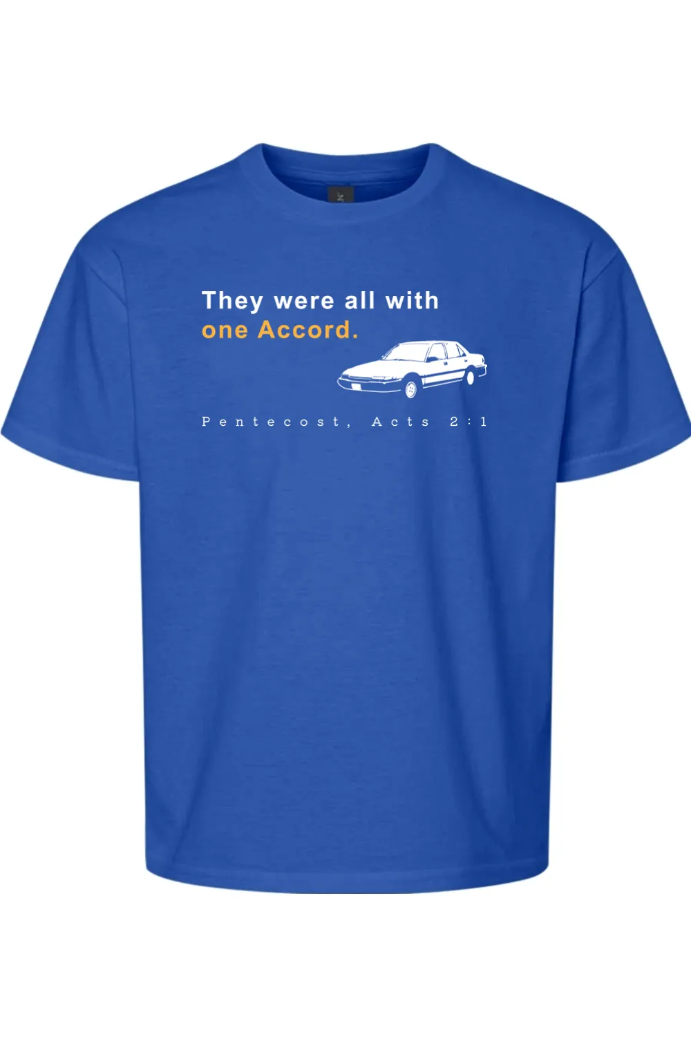One Accord - Pentecost, Acts 2:1 Youth T-Shirt