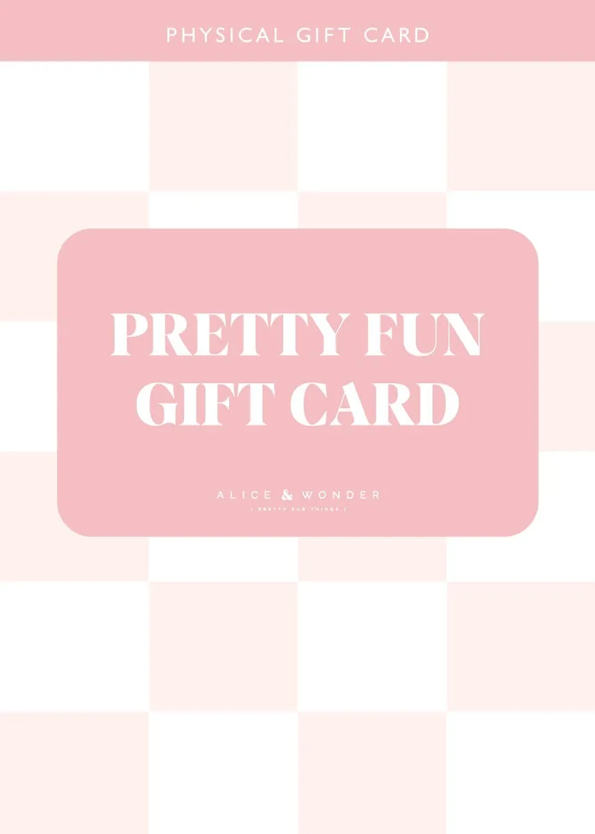 Physical Alice & Wonder Gift Card