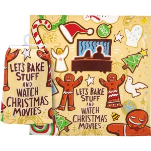 Primitives By Kathy Kitchen Towel - Let's Bake Stuff And Watch Movies