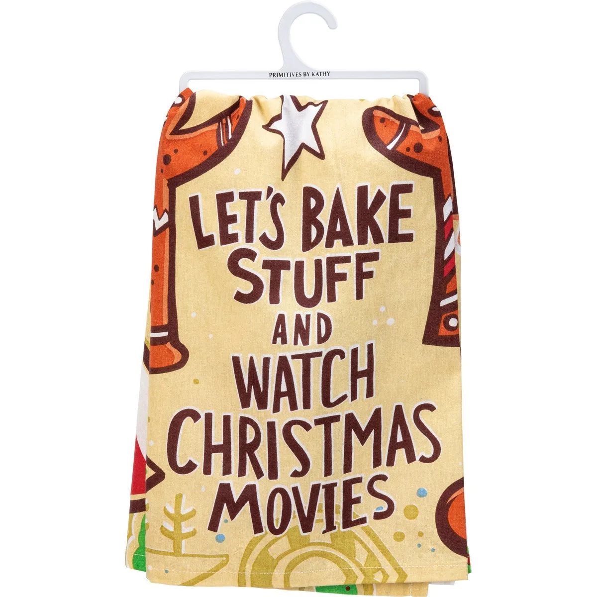 Primitives By Kathy Kitchen Towel - Let's Bake Stuff And Watch Movies