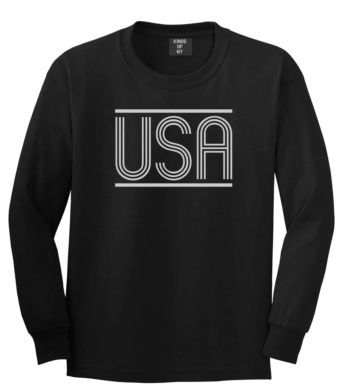 USA America Fall15 Boys Kids Long Sleeve T-Shirt