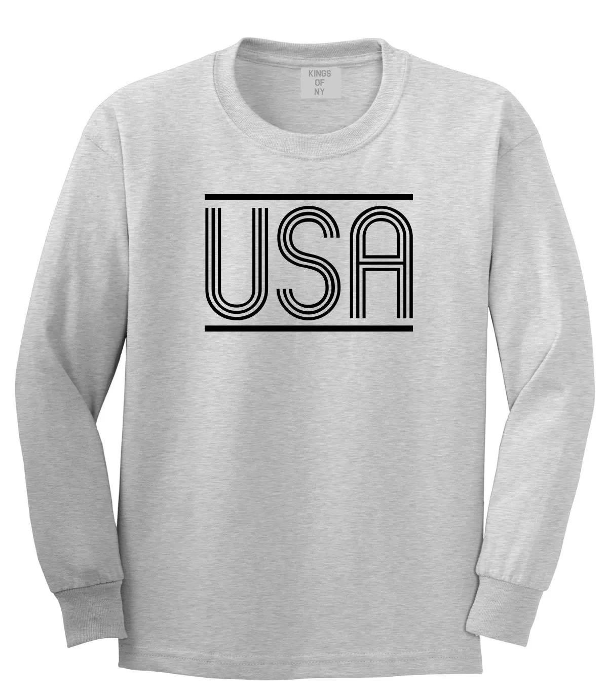 USA America Fall15 Boys Kids Long Sleeve T-Shirt