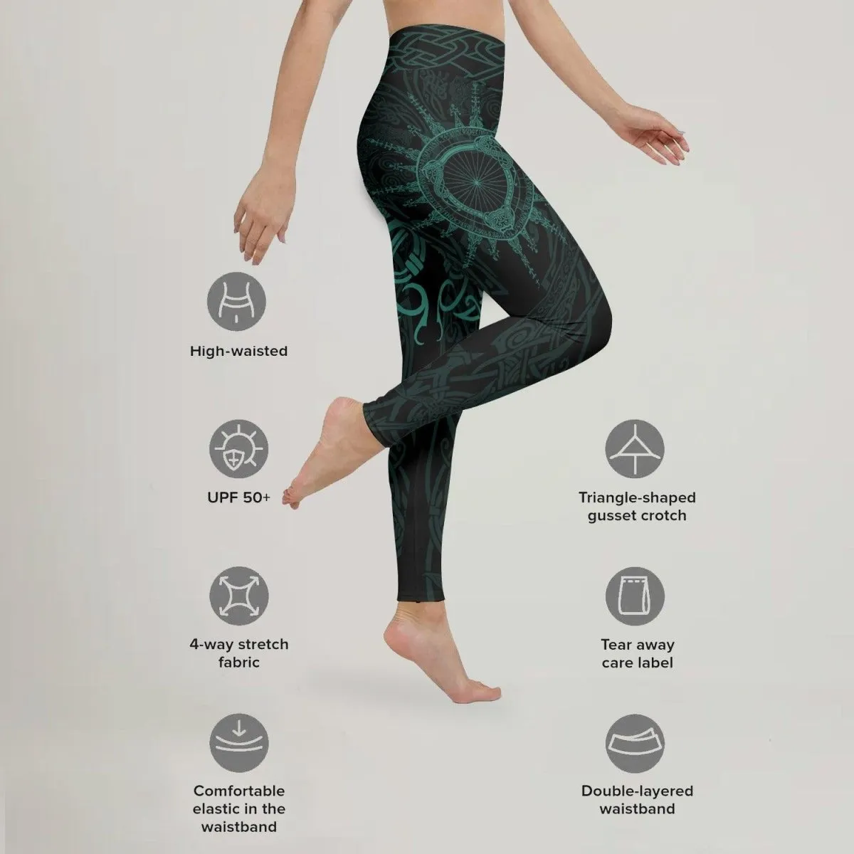 Viking Rune Celtic Leggings