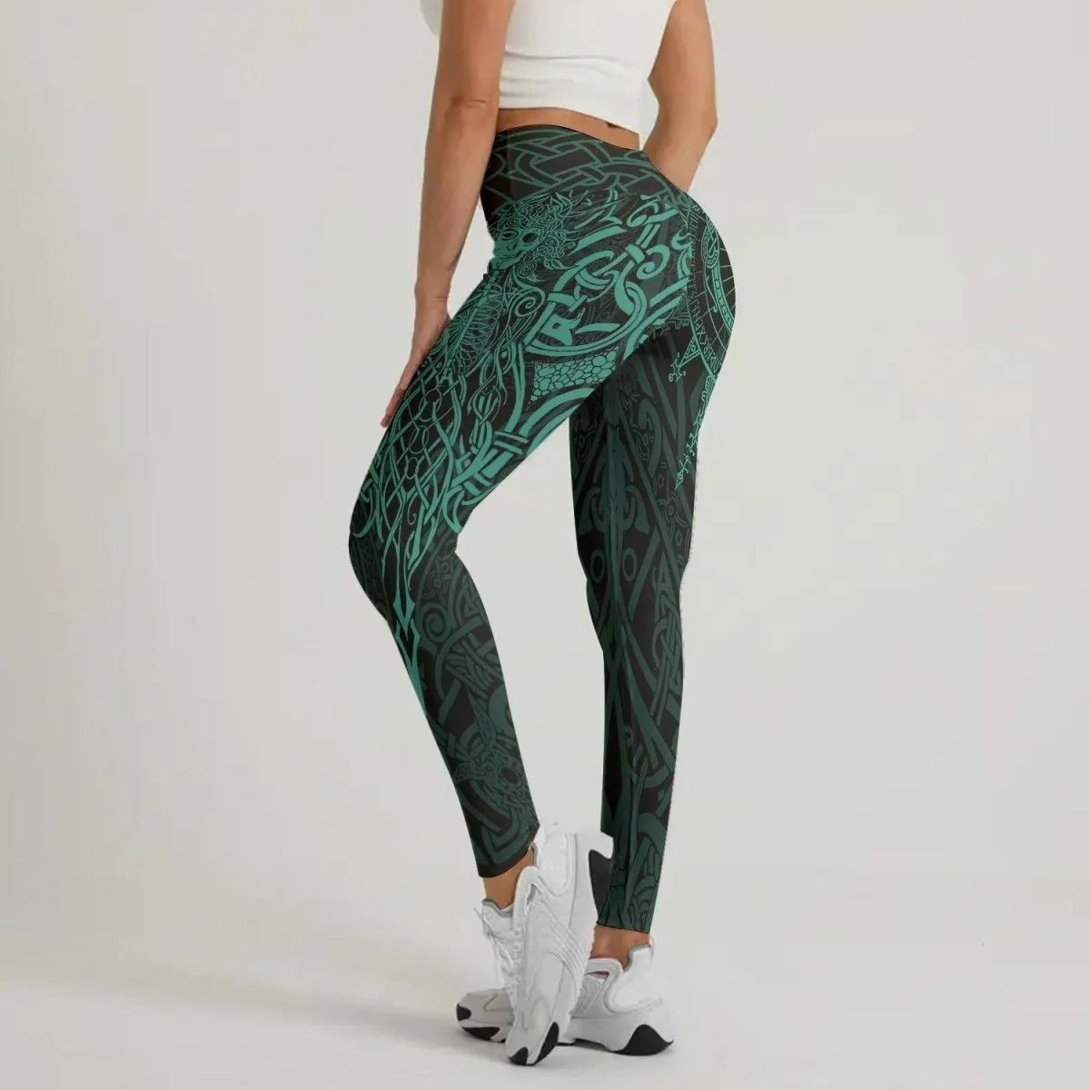 Viking Rune Celtic Leggings
