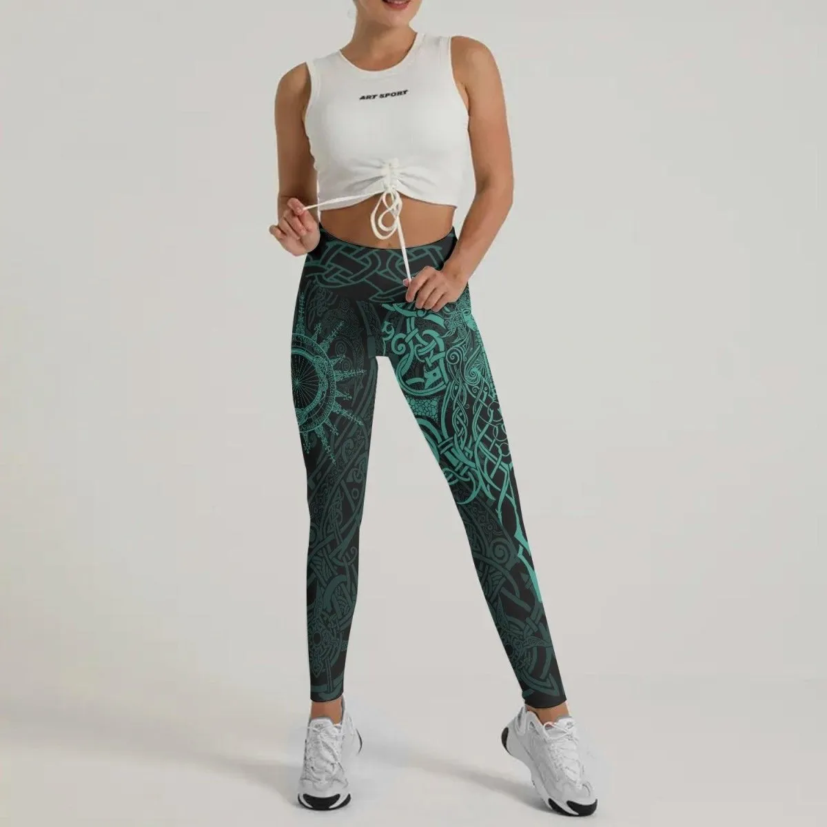 Viking Rune Celtic Leggings