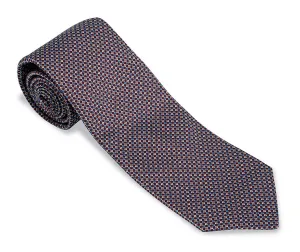 Wine Broadway Neats Necktie - F5565
